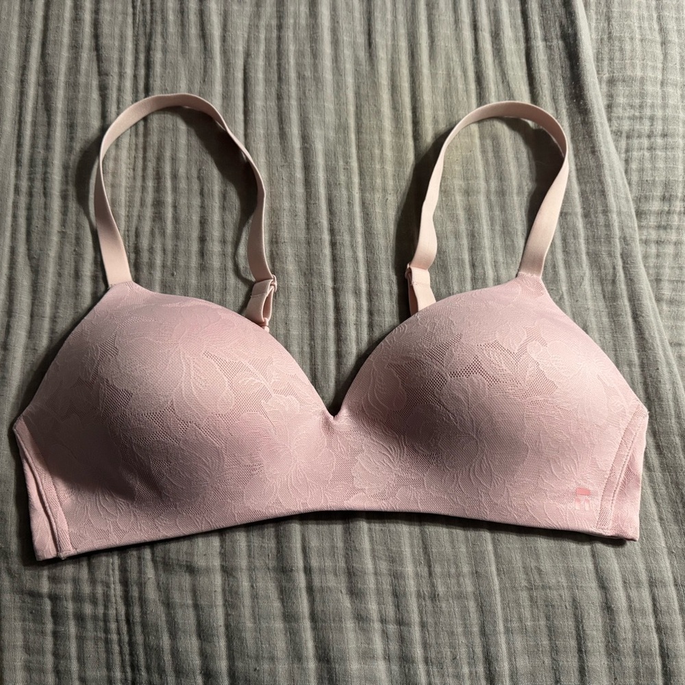 Tommy John Pink Seamless Bra Intimates & Sleepwear